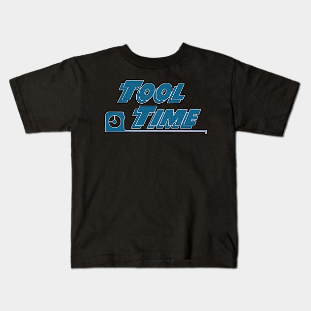 Tool Time Alpha OG Logo Kids T-Shirt by The Badin Boomer